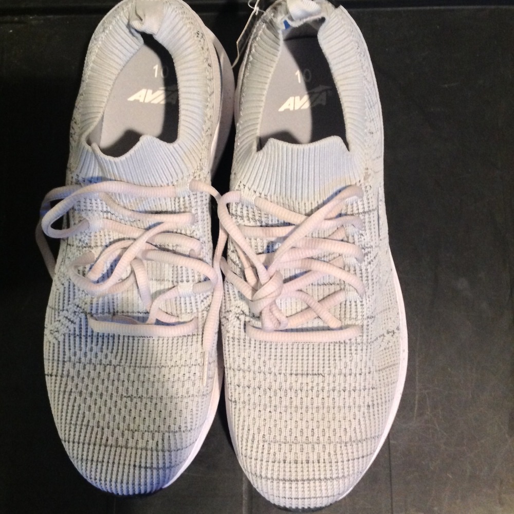 Avia Knit Runner Men's Size 10 Grey Low-top Sneakers